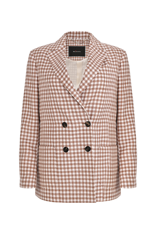 Жакет KITON Коричневый Женский D54507K0615G3 Жакет KITON Коричневый Женский D54507K0615G3