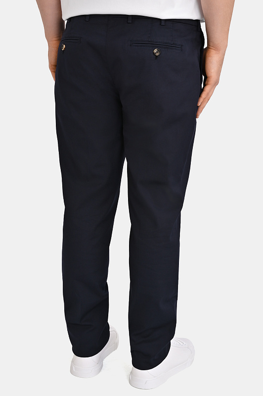 Брюки BRUNELLO  CUCINELLI Темно-синий Мужской M289LI1770