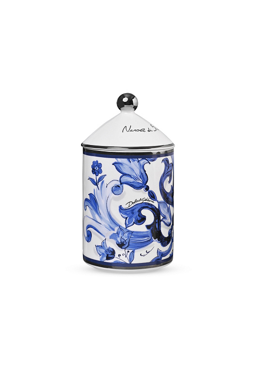 Свеча в подсвечнике DOLCE & GABBANA  Синий Unisex TCC113 TCAHZ