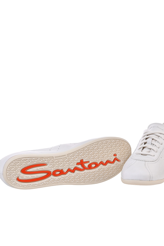 Кеды SANTONI Белый Женский WBYG61449TIRTFIYI80 Кеды SANTONI Белый Женский WBYG61449TIRTFIYI80
