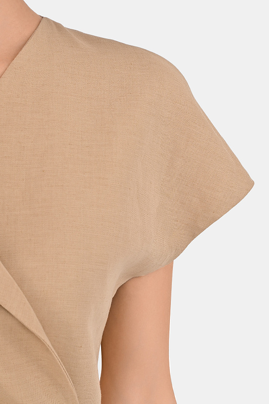 Топ FABIANA FILIPPI  Бежевый Женский TPD275F731