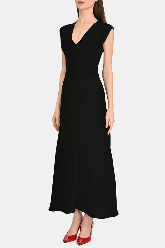 Платье SPORTMAX Черный Женский SPXPECORA 2612221031600