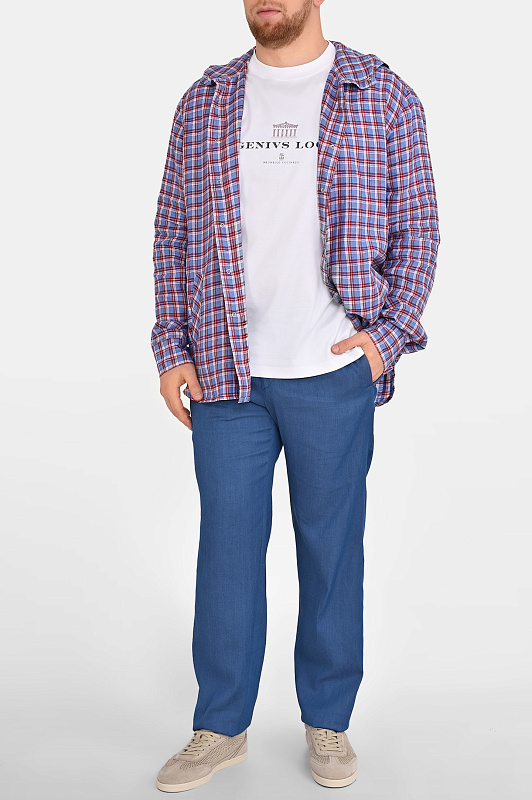 Рубашка KITON Голубой Мужской UMCMARH096180 Рубашка KITON Голубой Мужской UMCMARH096180