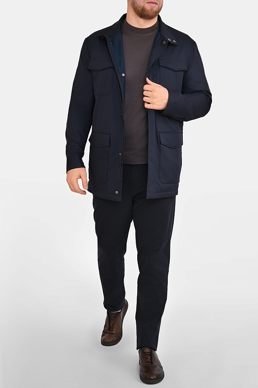 Куртка CANALI Темно-синий Мужской O20400SG03220