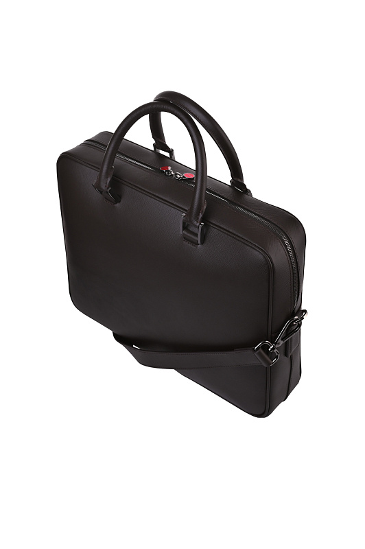 Деловая сумка KITON Темно-коричневый Мужской UBA0007N012690
