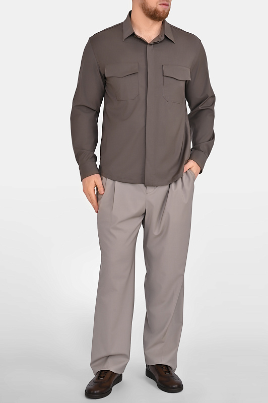 Куртка CANALI Зеленый Мужской 31021AA05960