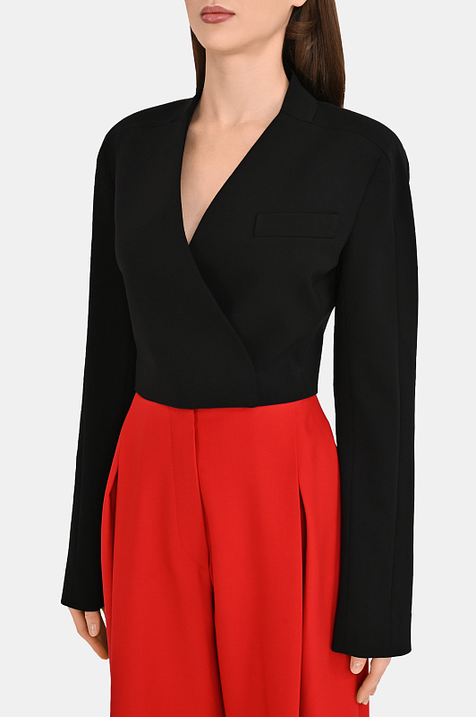 Жакет SPORTMAX Черный Женский SPXMITICO 2612911011600