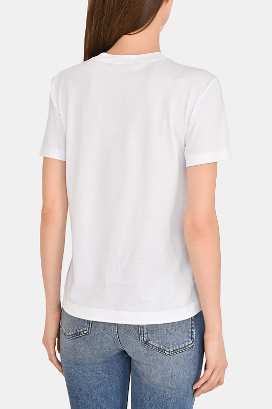 Футболка DOLCE & GABBANA  Белый Женский F8V42Z GDDLX