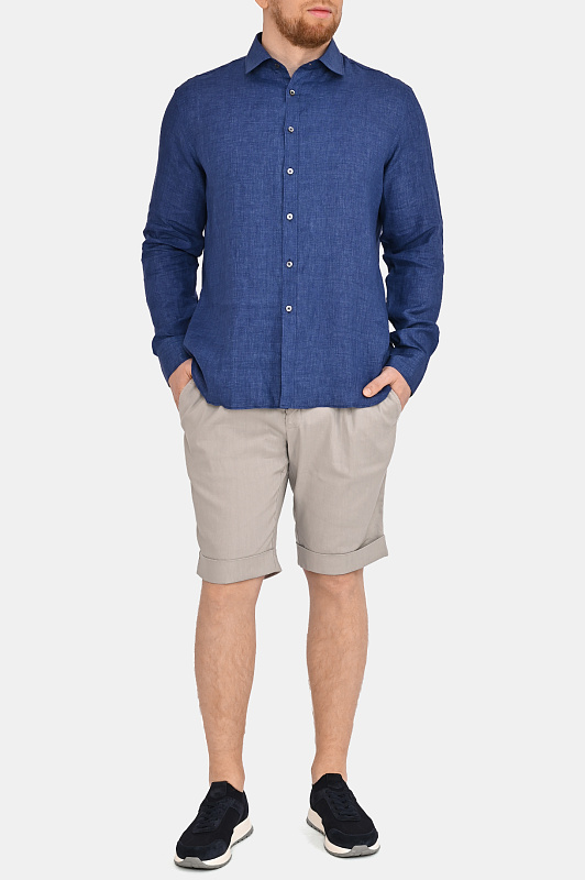 Рубашка CANALI Темно-синий Мужской CSL7077GL03099