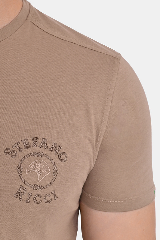 Футболка STEFANO RICCI Бежевый Мужской MNH6105090803