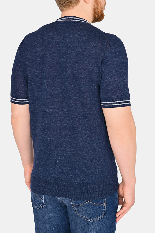 Джемпер BRUNELLO  CUCINELLI Синий Мужской M2L00600