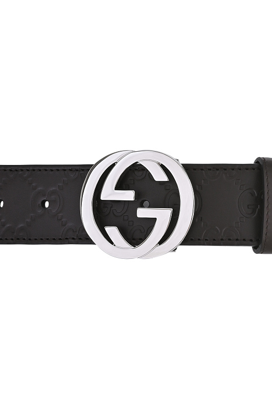 Ремень GUCCI Коричневый Мужской 473030 CWCWN