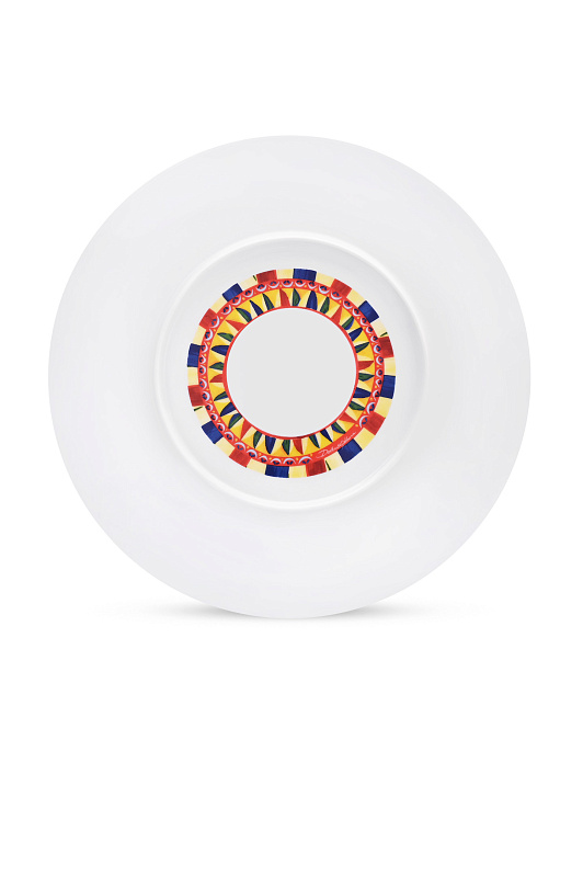 Тарелка DOLCE & GABBANA  Разноцветный Unisex TC0010 TCA22