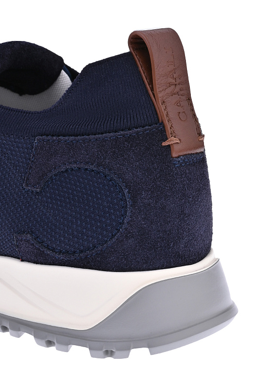 Кроссовки CANALI Синий Мужской RX00640 191226