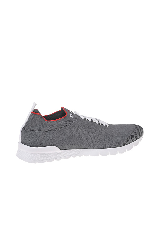 Кроссовки KITON Серый Мужской USSA392N013620