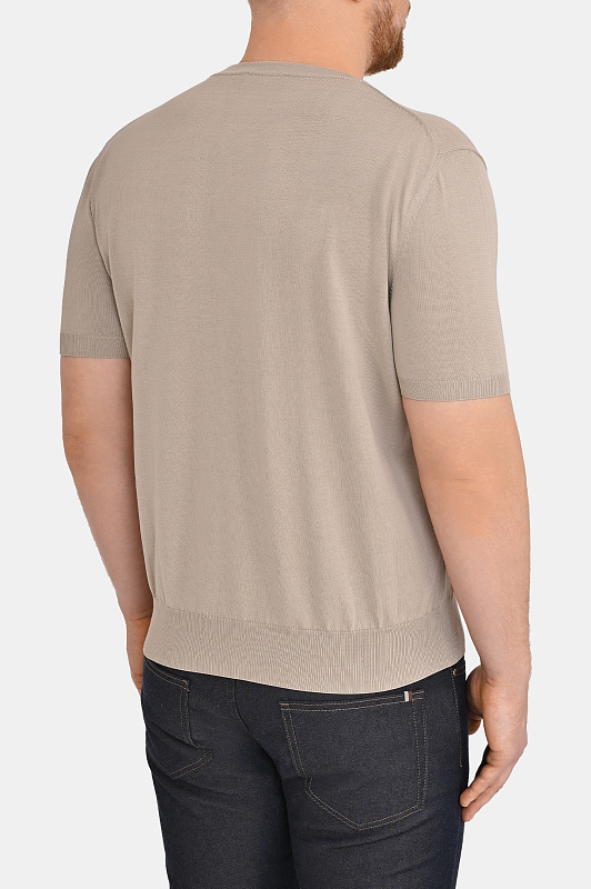 Джемпер CANALI Светло-бежевый Мужской C0719MK02459