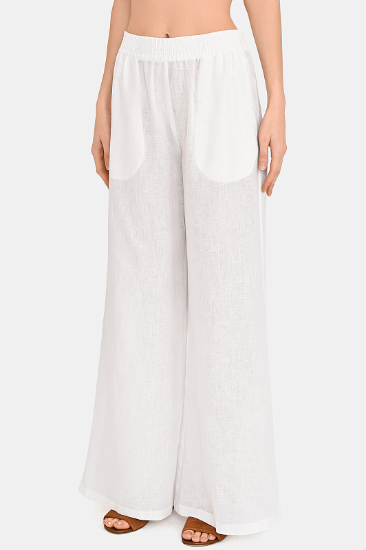 Брюки FABIANA FILIPPI  Белый Женский PAD275F291