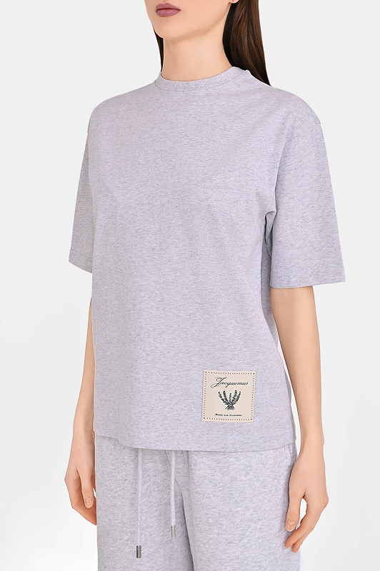 Блуза JACQUEMUS Серый Женский TSW00593AJ00045