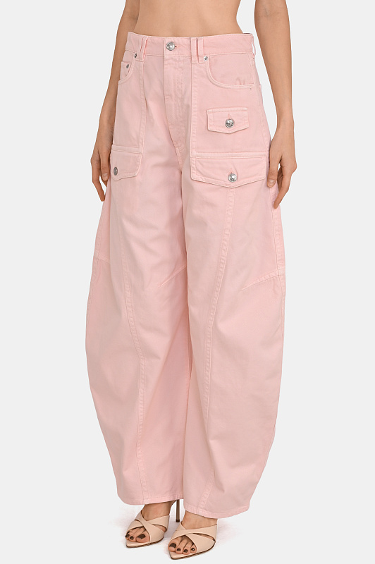 Джинсы SPORTMAX Розовый Женский SPXFASHION 2612131012600