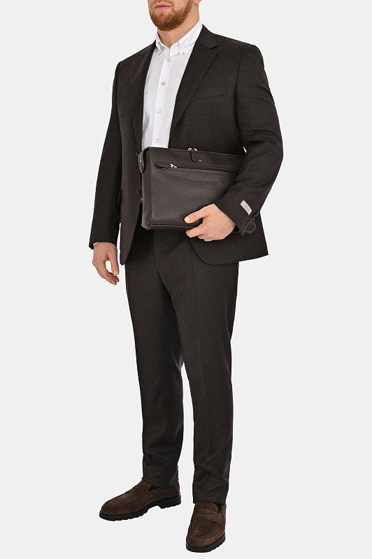 Папка SANTONI Темно-коричневый Мужской UFPGA2714EN-AVGP