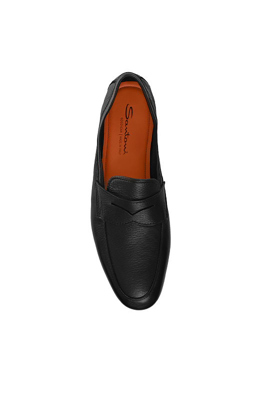 Лоферы SANTONI Черный Мужской MCNG18837SA4SEPRN01 Лоферы SANTONI Черный Мужской MCNG18837SA4SEPRN01