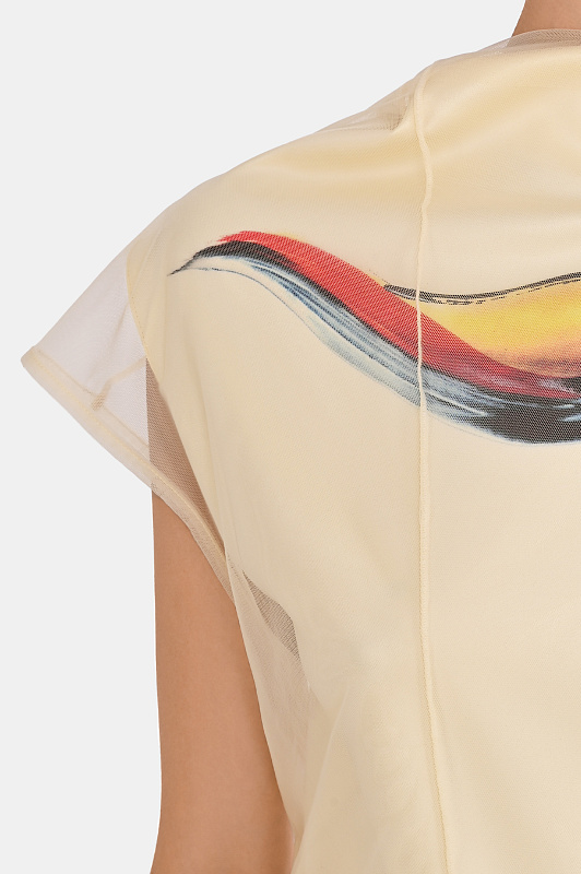 Платье SPORTMAX Желтый Женский SPSVIALE 2612621093600