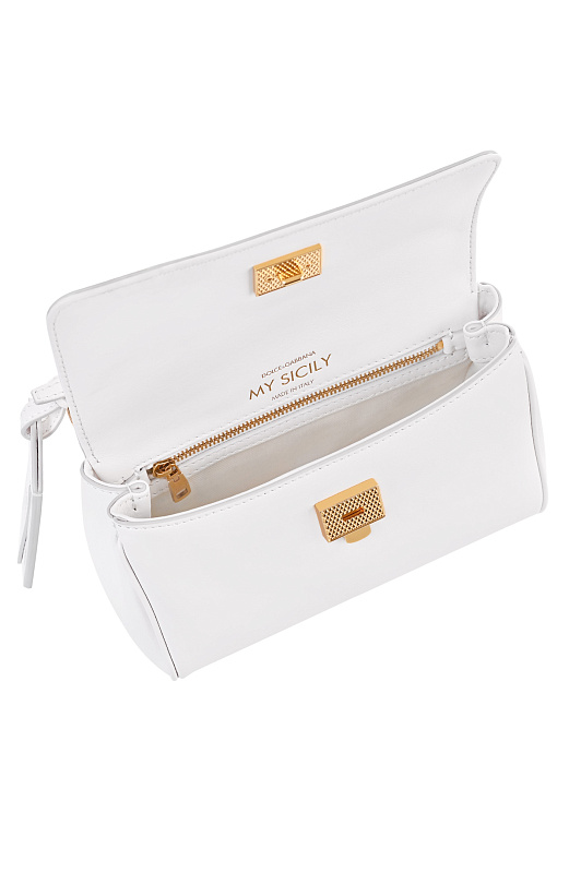 Компактная сумка с клапаном DOLCE & GABBANA  Белый Женский BB7864 B7321