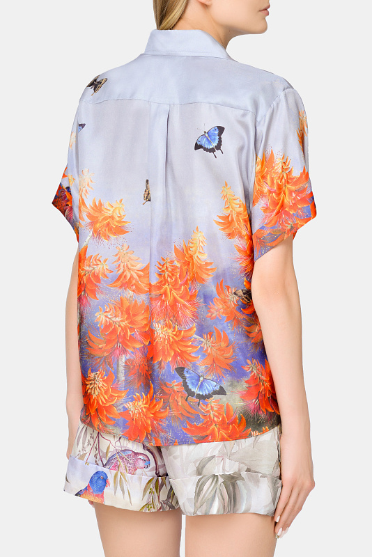 Рубашка ZIMMERMANN Разноцветный Женский 1162TBOT