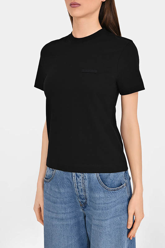 Футболка JACQUEMUS Черный Женский TSW00550AJ00029 