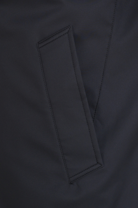 Пальто KITON Темно-синий Мужской UW2439V0450L2