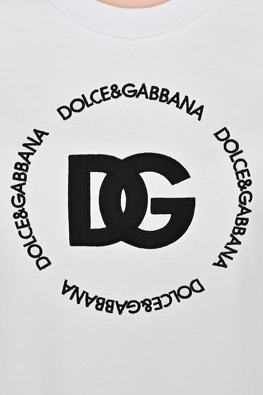 Футболка DOLCE & GABBANA  Белый Женский F8T00Z HU7H8