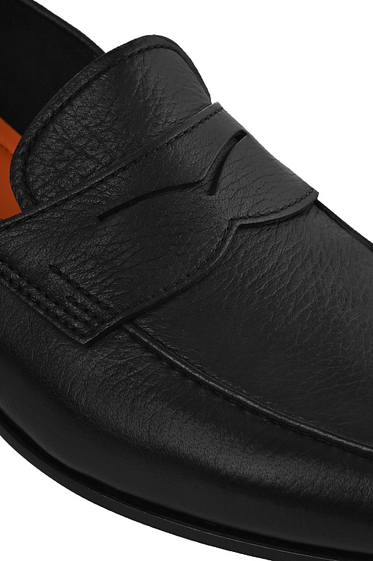 Лоферы SANTONI Черный Мужской MCNG18837SA4SEPRN01 Лоферы SANTONI Черный Мужской MCNG18837SA4SEPRN01