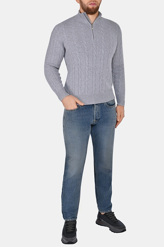 Свитер DORIANI CASHMERE Серый Мужской 7273/B