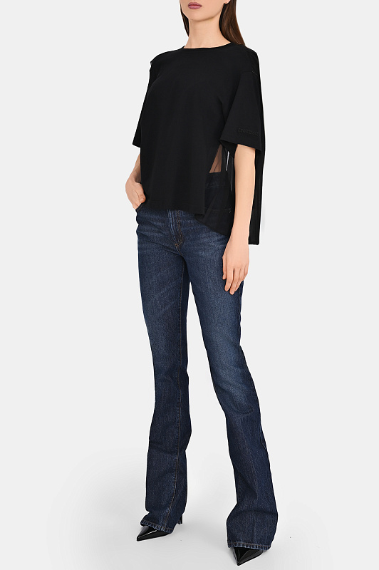 Футболка SPORTMAX Черный Женский SPXSPIGA 2612941041600