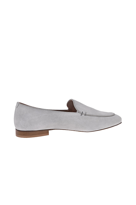 Лоферы KITON Серый Женский D61807N010083