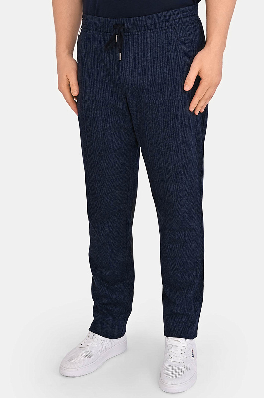 Брюки CAPOBIANCO Темно-синий Мужской 18M735.AL00.