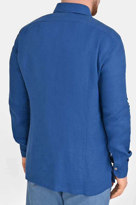 Рубашка KITON Синий Мужской UMCNERHH09690