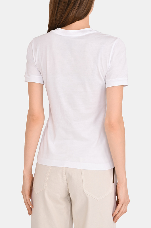 Футболка DOLCE & GABBANA  Белый Женский F8N08Z GDDMV