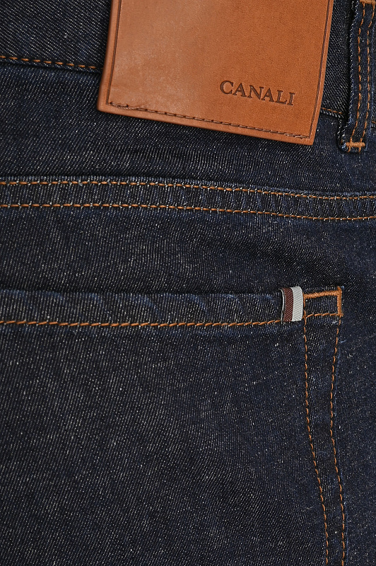 Джинсы CANALI Темно-синий Мужской 91719PD01349