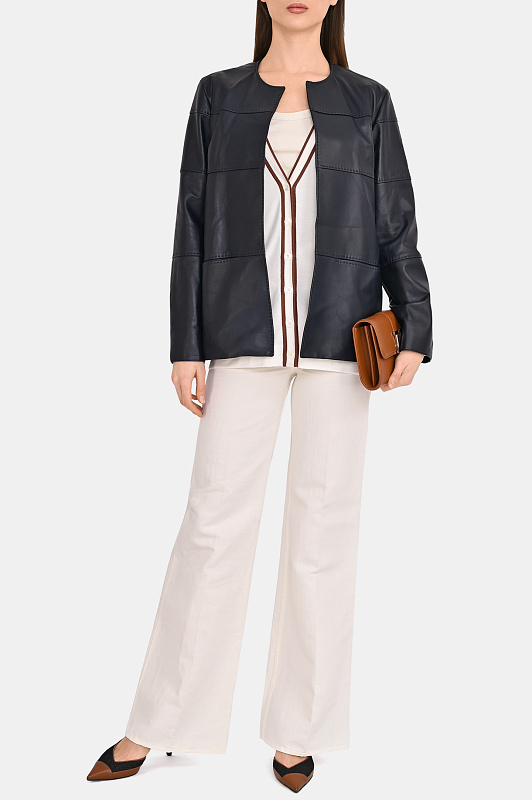 Туфли KITON Синий Женский D58829K0900H01002