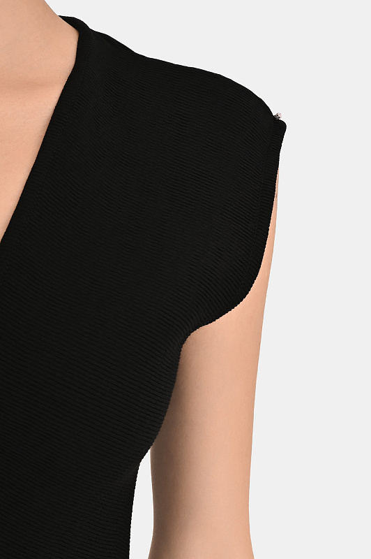 Платье SPORTMAX Черный Женский SPXPECORA 2612221031600