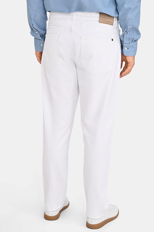 Брюки хлопок CANALI Белый Мужской PD01661 91747