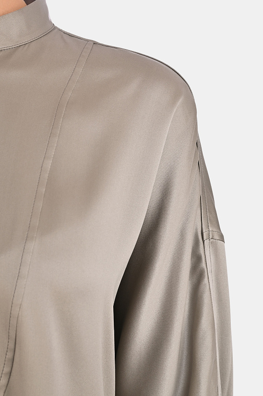 Блуза BRUNELLO  CUCINELLI Оливковый Женский M0C59MY906