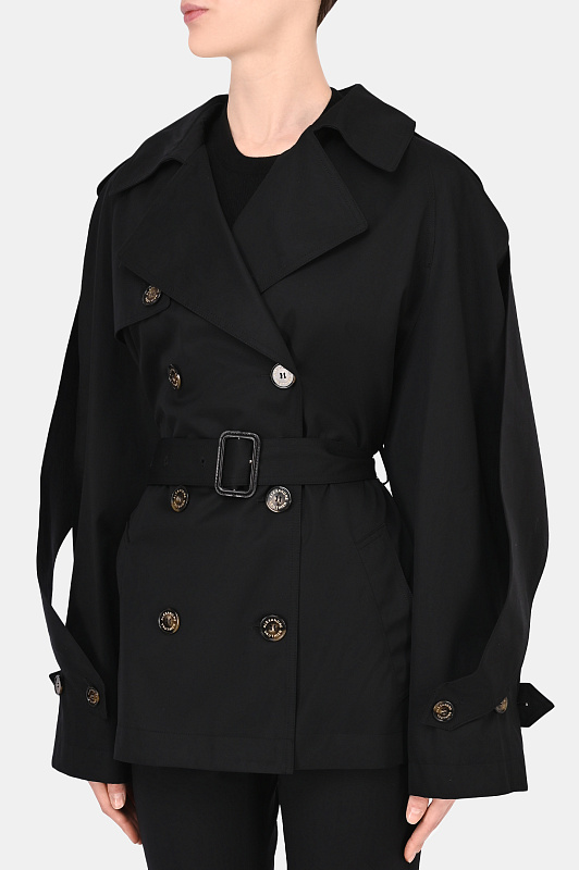 Плащ ALEXANDRE VAUTHIER  Черный Женский 213COA1401