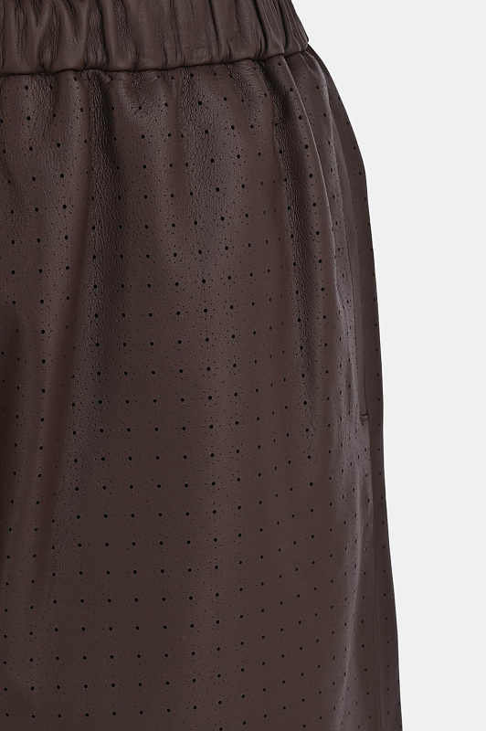 Шорты SIMONETTA  RAVIZZA Темно-коричневый Женский S06ST28L2TRS