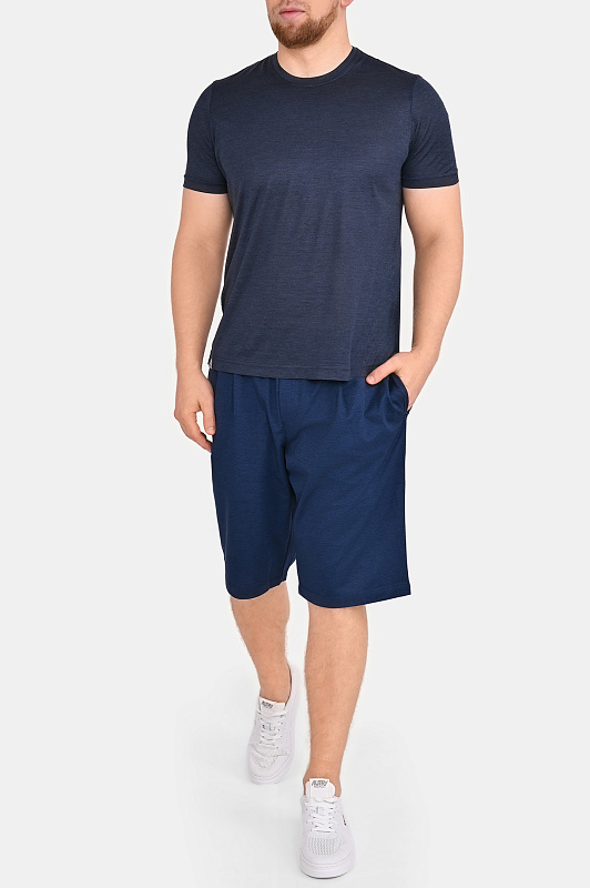 Шорты CAPOBIANCO Темно-синий Мужской 18M755.FE00.