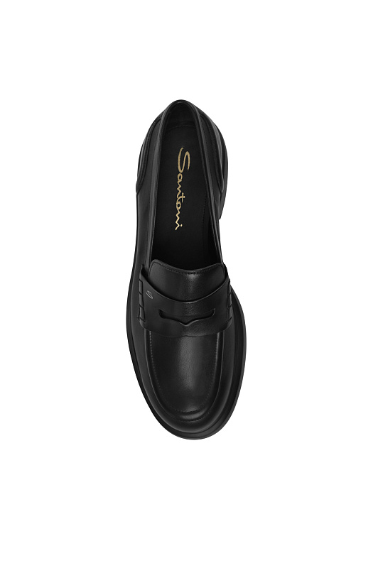 Лоферы SANTONI Черный Женский WUEG71868SMOTDYLN01 Лоферы SANTONI Черный Женский WUEG71868SMOTDYLN01