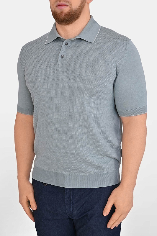 Поло CASTANGIA Зеленый Мужской NC.CA08MCE26