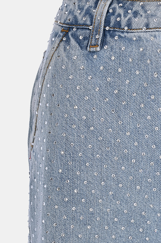 Джинсы SELF PORTRAIT  Голубой Женский RS24818PBL