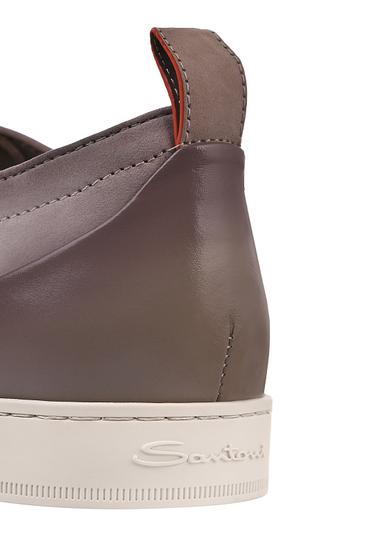 Кеды SANTONI Бежевый Мужской MBNG22184TIRTFEH Кеды SANTONI Бежевый Мужской MBNG22184TIRTFEH